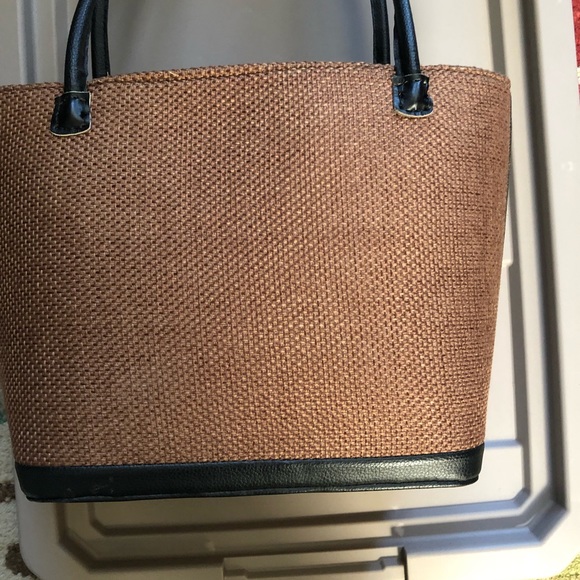 NEW Kenyan beaded jute handbag / tote - Picture 3 of 5